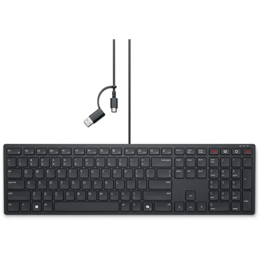 Keyboard Dell KB525C Black QWERTY - Клавиатури<<<Електроника Периферни и резервни части<<<Компютри|