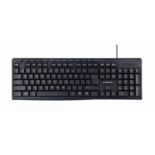 Keyboard GEMBIRD KB-UM-107 Qwerty US Black - Клавиатури<<<Електроника Периферни и резервни части<<<Компютри|