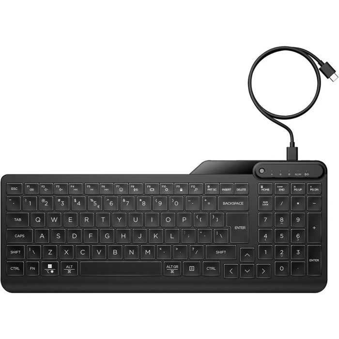 Keyboard HP 7N7C0AA#ABB Black QWERTY - Клавиатури<<<Електроника Периферни и резервни части<<<Компютри|