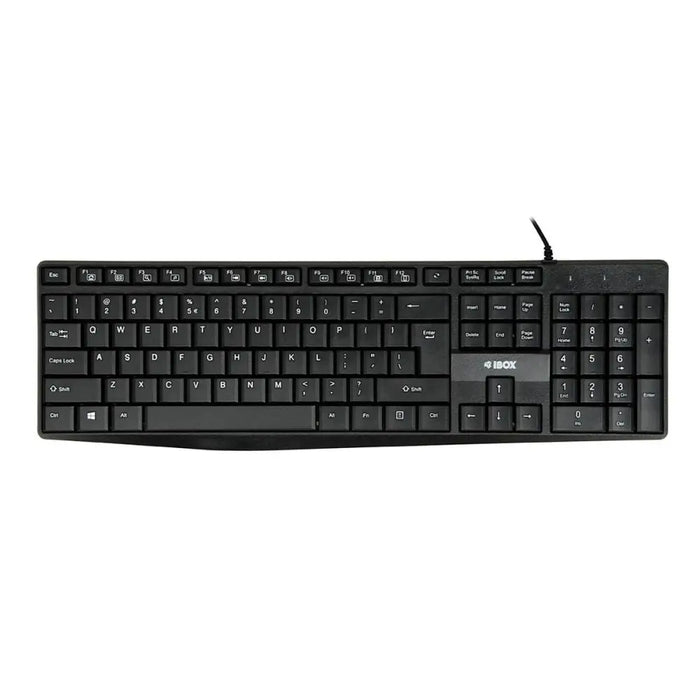 Keyboard Ibox IKC2010B Black - Клавиатури<<<Електроника Периферни и резервни части<<<Компютри|