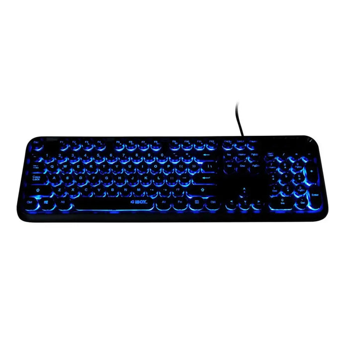 Keyboard Ibox IKS620 Black English QWERTY - Клавиатури<<<Електроника Периферни и резервни части<<<Компютри|