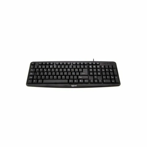 Keyboard iggual CK-BASIC-105T QWERTY USB Black Spanish Monkey (1 Piece) - Електроника Периферни и резервни