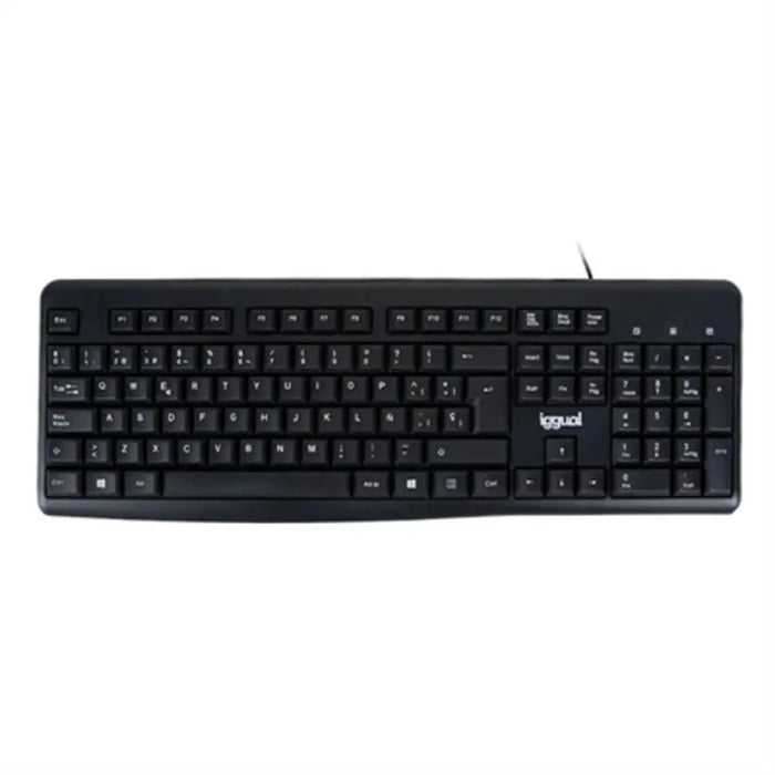 Keyboard iggual CK-BASIC2-105T Spanish Qwerty - Електроника Периферни и резервни части<<<Компютри|