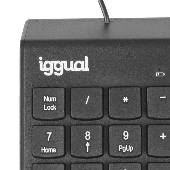 Keyboard iggual IGG319956 Black - Електроника Периферни и резервни части<<<Компютри|