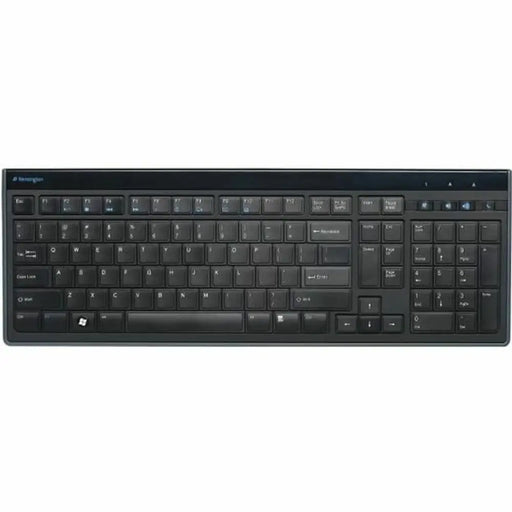 Keyboard Kensington Advance Fit AZERTY Black Matte back French AZERTY - Електроника Периферни и резервни