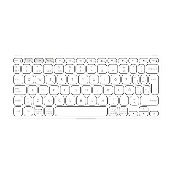 Keyboard Logitech 920-012974 White Grey QWERTY - Електроника Периферни и резервни части<<<Компютри|