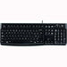 Keyboard Logitech K120 Black Spanish Qwerty (10 Units) - Клавиатури<<<Електроника Периферни и резервни