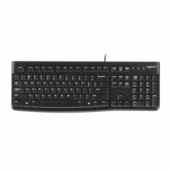 Keyboard Logitech K120 Black Spanish Qwerty Qwerty UK - Електроника Периферни и резервни части<<<Компютри|