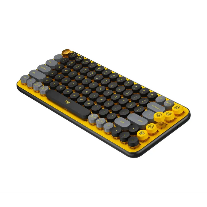 Keyboard LOGITECH POP KEYS YELLOW 920-010735 - Keyboards<<<Logitech<<<LOGITECH<<<PolyComp&&&Клавиатури<<<Мишки и