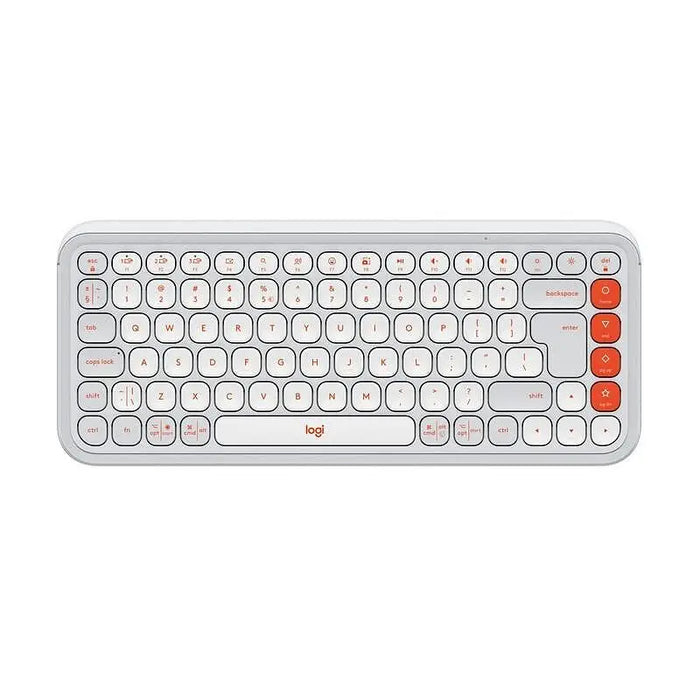 Keyboard Logitech POP - OFF WHITE 920-013072 - Клавиатури<<<Периферии<<<Лаптопи компютри и