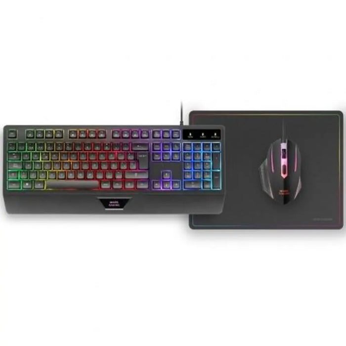 Keyboard Mars Gaming MCP124ES Black - Електроника Периферни и резервни части<<<Компютри|