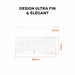 Keyboard Mobility Lab KMP2000W Mini White - Електроника Периферни и резервни части<<<Компютри|