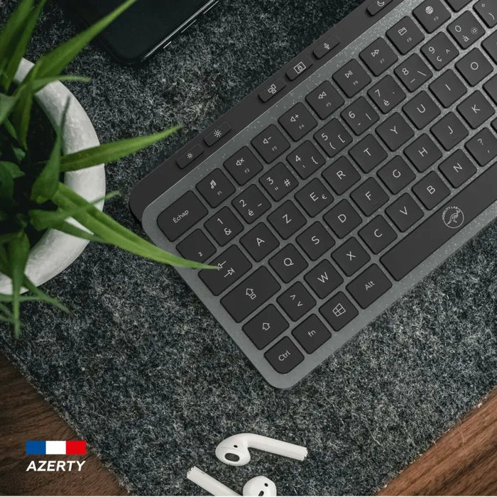 Keyboard Mobility Lab KP450W Compact Black Grey - Клавиатури<<<Електроника Периферни и резервни части<<<Компютри|