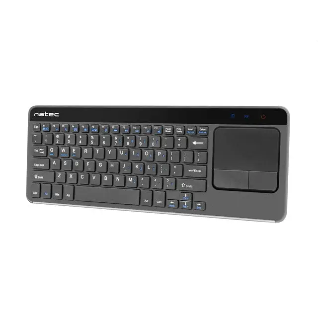 Keyboard NATEC TURBOT SLIM TOUCH NKL-0968 WITH TOUCHPAD - Клавиатури<<<NATEC компютърна