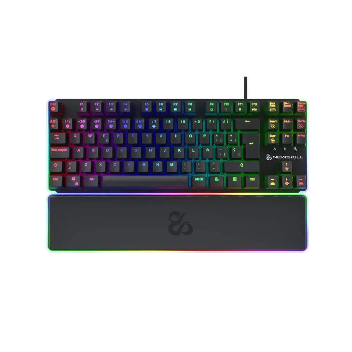 Keyboard Newskill NS-KB-GUNGNYR-GAT-RE Spanish Qwerty QWERTY Black - Електроника Периферни и резервни части<<<Компютри|