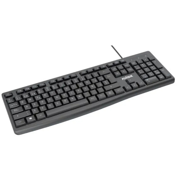 Keyboard Nilox - Електроника Периферни и резервни части<<<Компютри| Електроника<<<BigBuy&&&Клавиатури<<<Електроника