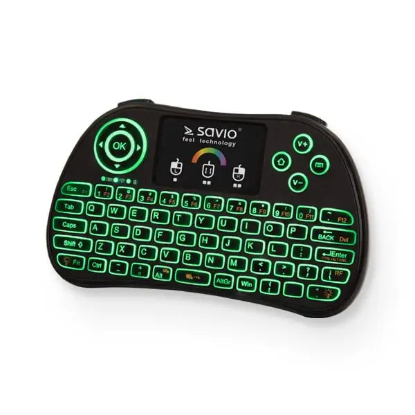 Keyboard Savio KW-03 QWERTY English Black Qwerty US - KeyboardsPER-KLA<<<Input / Output