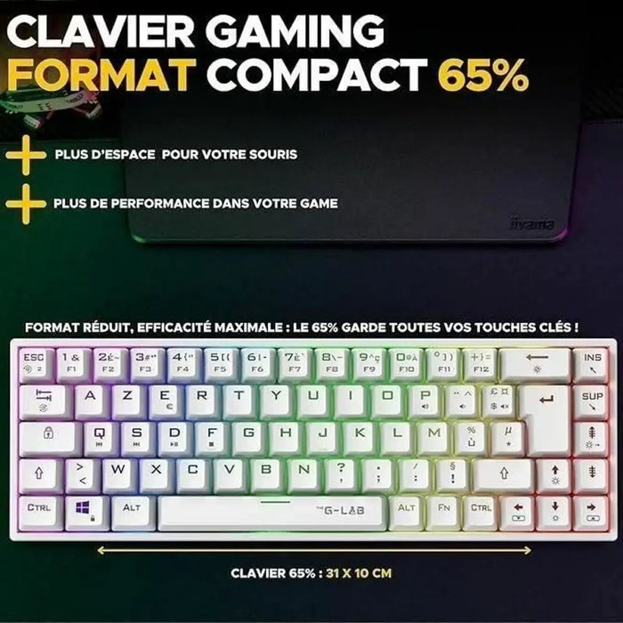 Keyboard The G-Lab - Електроника Периферни и резервни части<<<Компютри| Електроника<<<BigBuy&&&Клавиатури<<<Електроника