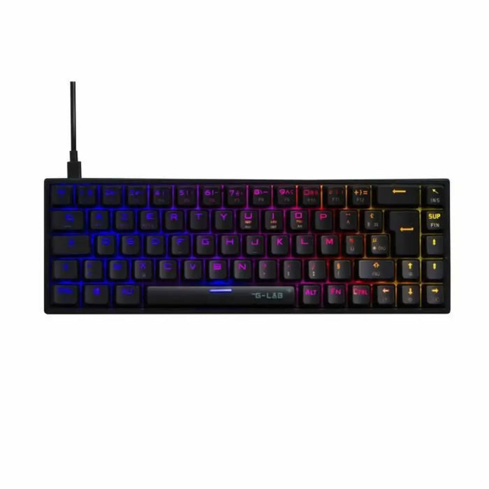 Keyboard The G-Lab KEYZ TITAN White - Електроника Периферни и резервни части<<<Компютри|