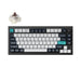 Keychron Q1 MAX Gateron Jupiter Brown Switch Wireless Mechanical Keyboard - Carbon Black - Геймърски