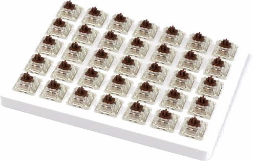 Switches for mechanical keyboard Keychron Cherry MX, Brown, RGB, Switch Set 35 pieces