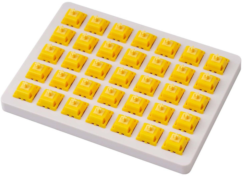 Switches for mechanical keyboard Keychron Gateron Cap Golden Yellow Switch Set 35 pieces