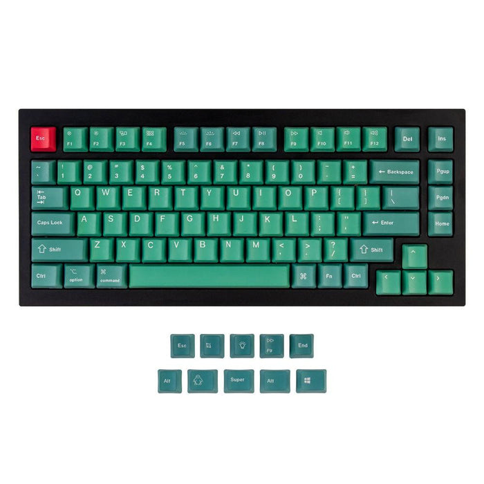 Keychron Forest 92-Keycap Set PBT Dye-Sub US Layout Mechanical Keyboard Caps