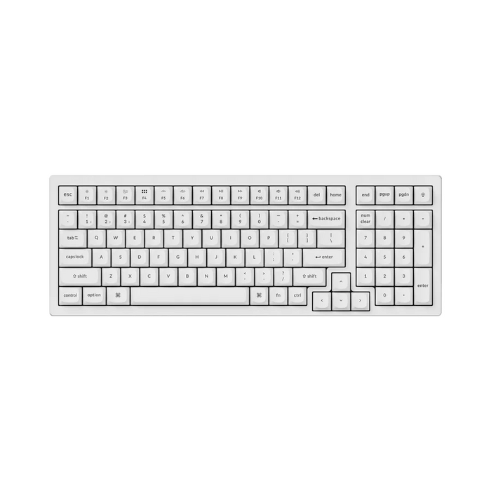 Gaming Mechanical Keyboard Keychron K4 Pro White K4P-O3