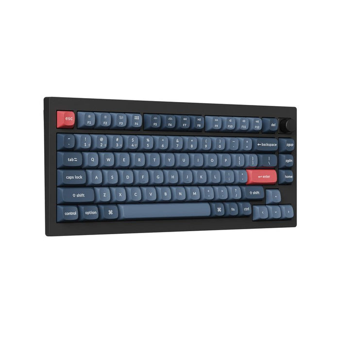 Mechanical keyboard Keychron V1 MAX QMK 75% Carbon Black - Wireless