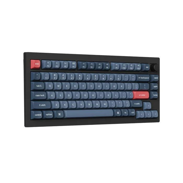 Mechanical keyboard Keychron V1 MAX QMK 75% Carbon Black - Wireless
