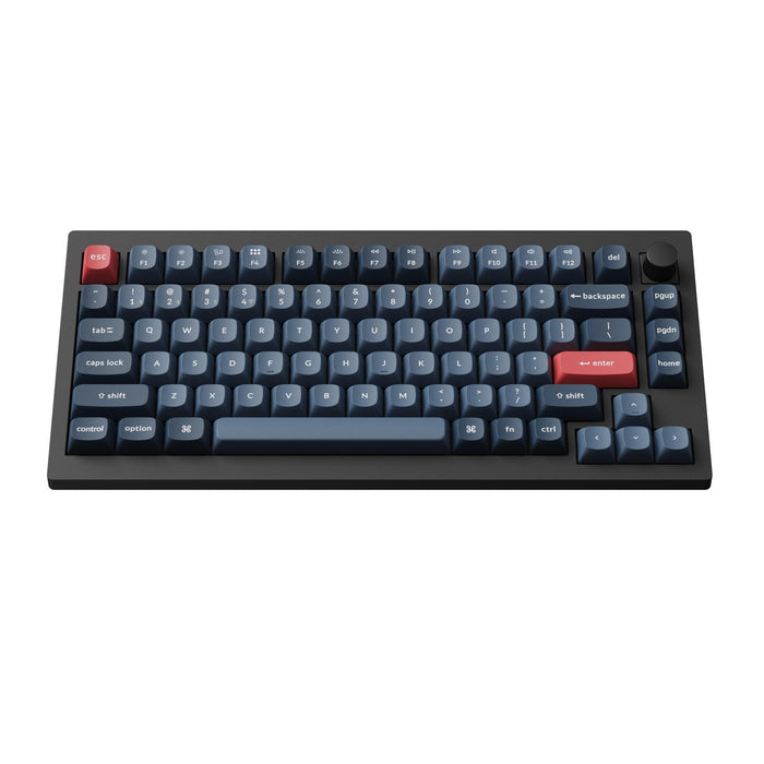 Keychron V1 Max RGB Banana Switch Wireless Mechanical Keyboard (Black) [V1M-D4].