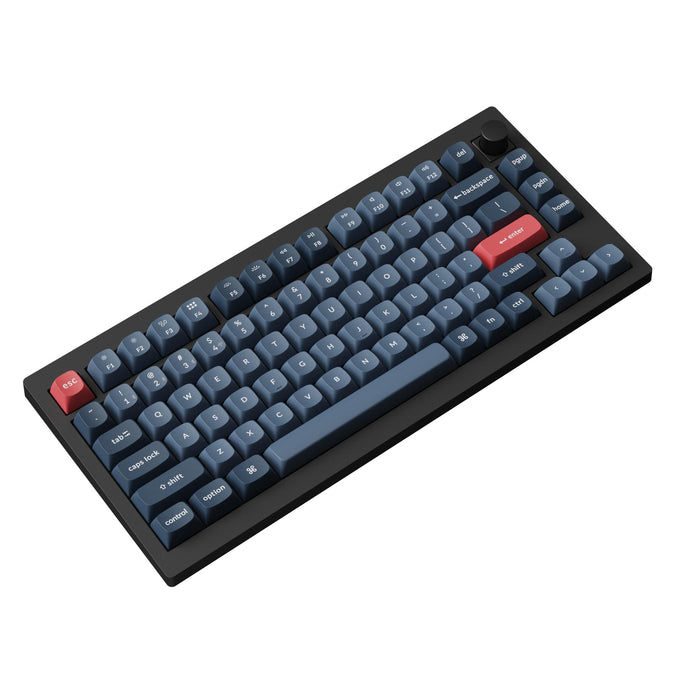 Keychron V1 Max RGB Banana Switch Wireless Mechanical Keyboard (Black) [V1M-D4].