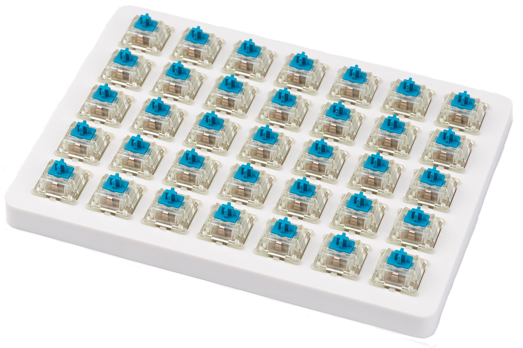Switches for mechanical keyboard Keychron Cherry MX, Blue, RGB, Switch Set 35 pieces