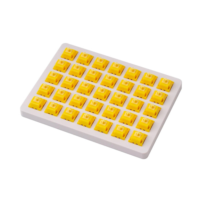 Switches for mechanical keyboard Keychron Gateron Cap Golden Yellow Switch Set 35 pieces