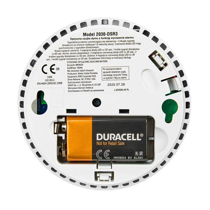 Smoke detector 2030-DSR3 KIDDE