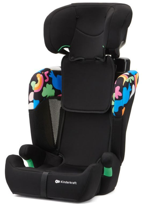 Car seat KinderKraft - Comfort Up, i-Size, 76-150 cm, Happy Shapes