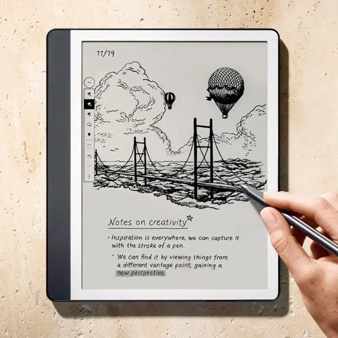 Amazon Kindle Scribe E-book Reader 10.2” 64 GB Wi-Fi + Charger 20 W Grey