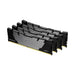 KINGSTON 128GB 3200MT/s DDR4 CL16 DIMM Kit of 4 FURY Renegade Black - Памети за настолни