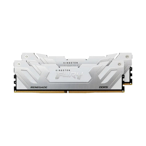 KINGSTON 48GB 8400MT/s DDR5 CL40 CUDIMM Kit of 2 FURY Renegade White XMP - Памети за настолни