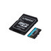KINGSTON 64GB microSDXC Canvas Go Plus 170R A2 U3 V30 Card ADP - Памети SD<<<Памети<<<Компоненти<<<ALSO&&&Карти