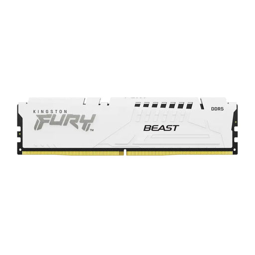 KINGSTON FURY Beast 64GB DIMM DDR5 5200MT/s DDR5 CL36 Kit of 2 White EXPO - Памети за настолни