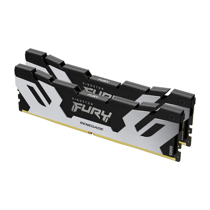 KINGSTON Fury Renegade 32GB 2x16GB 7200MT/s DDR5 CL38 DIMM Silver XMP - Памети за настолни