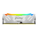 KINGSTON FURY Renegade 32GB DIMM DDR5 6400MT/s DDR5 CL32 Kit of 2 RGB White XMP - Памети за настолни