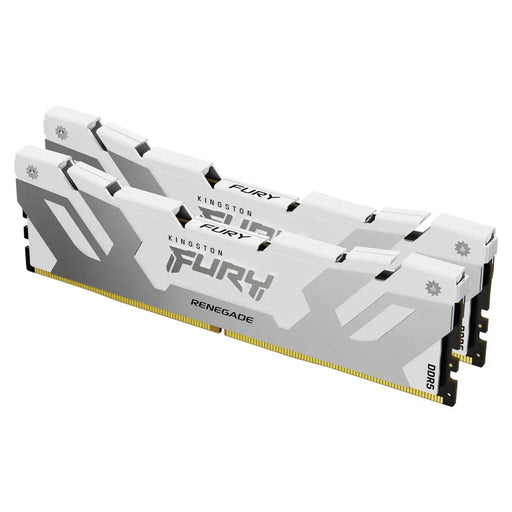 KINGSTON FURY Renegade 32GB DIMM DDR5 6400MT/s DDR5 CL32 Kit of 2 White XMP - Памети за настолни