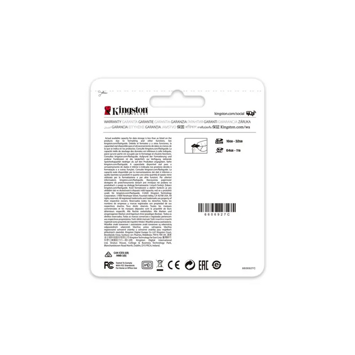 Kingston Technology 128GB microSDXC Canvas Go Plus 170R A2 U3 V30 Card + ADP - Памети