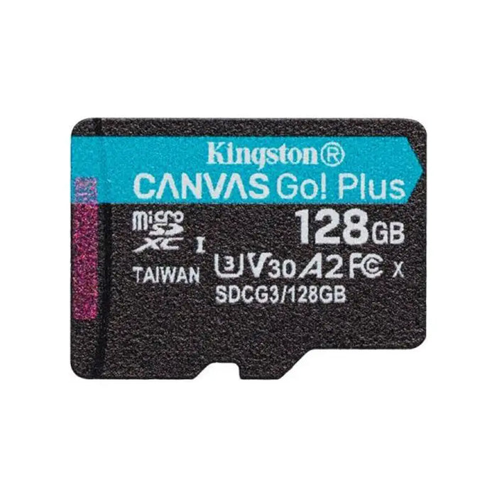 Kingston Technology 128GB microSDXC Canvas Go Plus 170R A2 U3 V30 Card + ADP - Памети