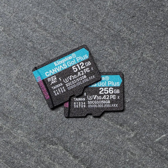 Kingston Technology 512GB microSDXC Canvas Go Plus 170R A2 U3 V30 Card + ADP - Памети