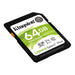 Kingston Technology 64GB SDXC Canvas Select Plus 100R C10 UHS-I U1 V10 - Памети SD<<<Памети<<<Компоненти<<<ALSO&&&Карти