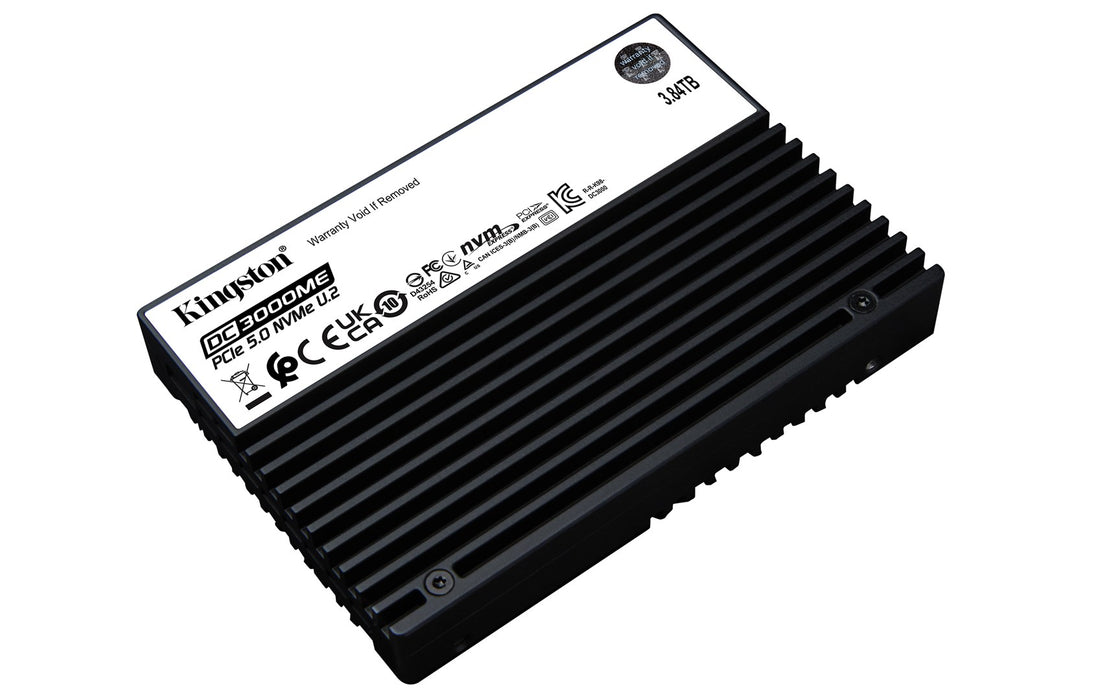 Kingston Technology 3.84TB DC3000ME U.2 PCIe 5.0 NVMe TCG Opal Enterprise SSD