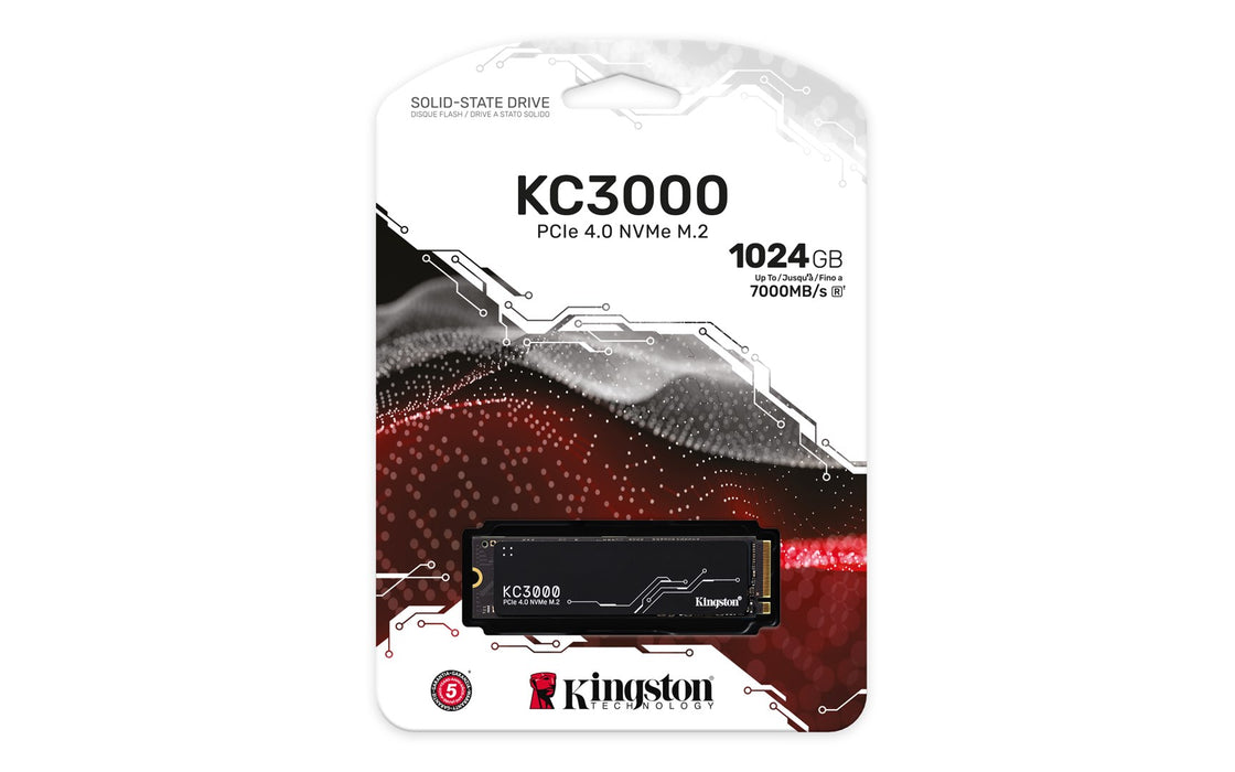 Hard Drive Kingston SKC3000S/1024G 1 TB SSD